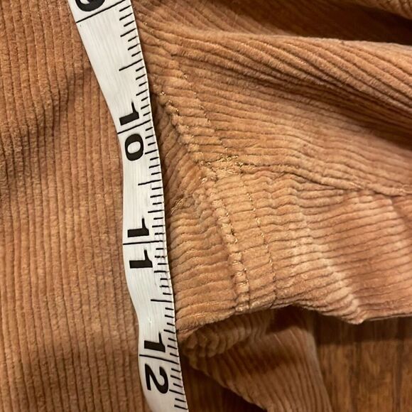 Express corduroy wide leg high rise crop pant size 2 - Picture 6 of 14